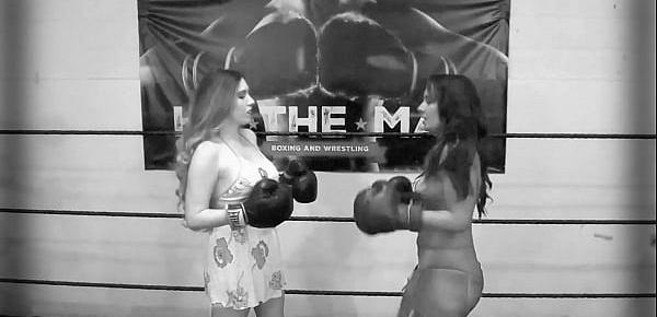  Lingerie Fighting Boxing Girls